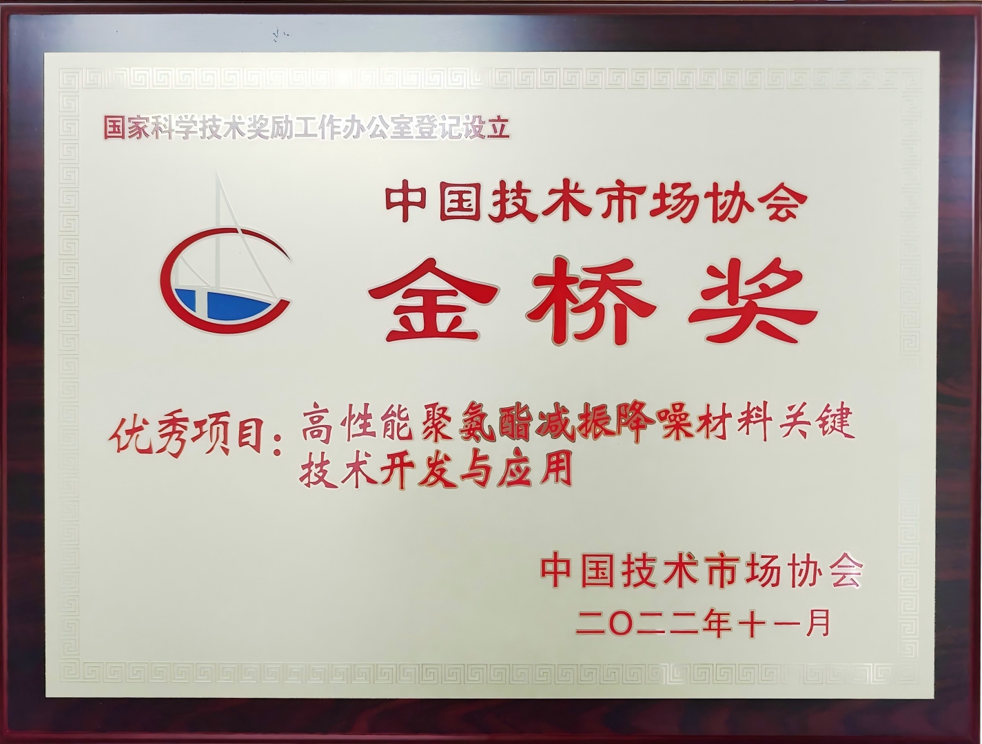 中国技术市场协会金桥奖