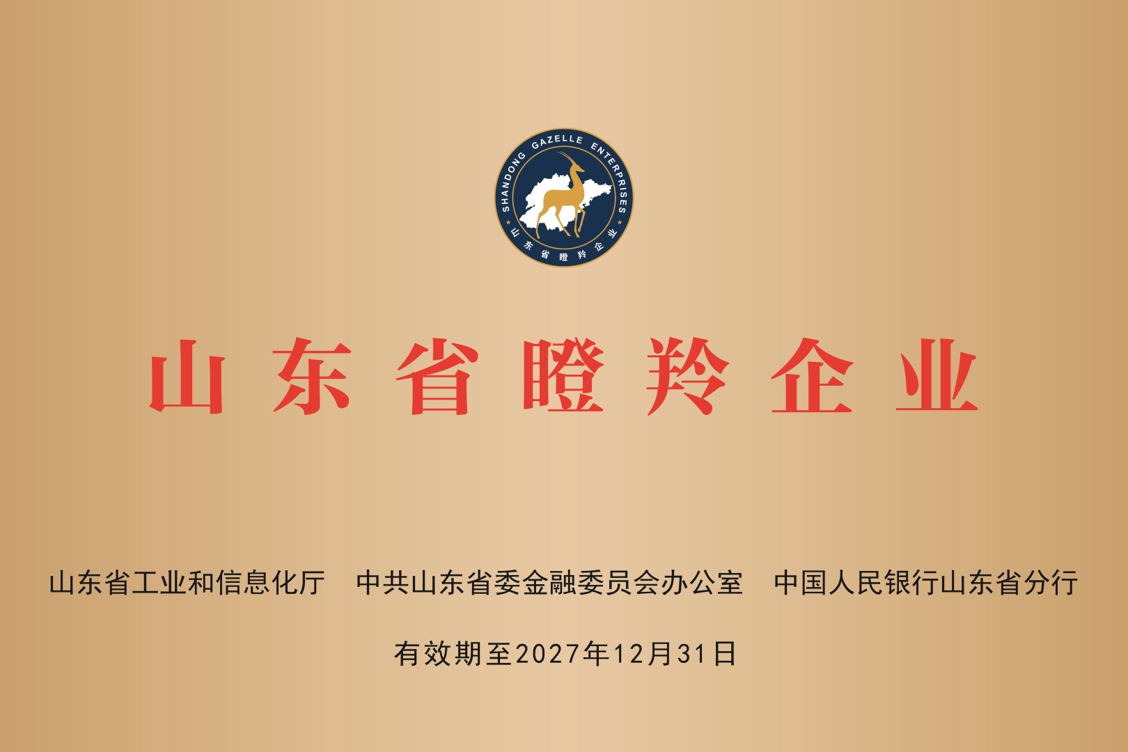 山东省瞪羚企业